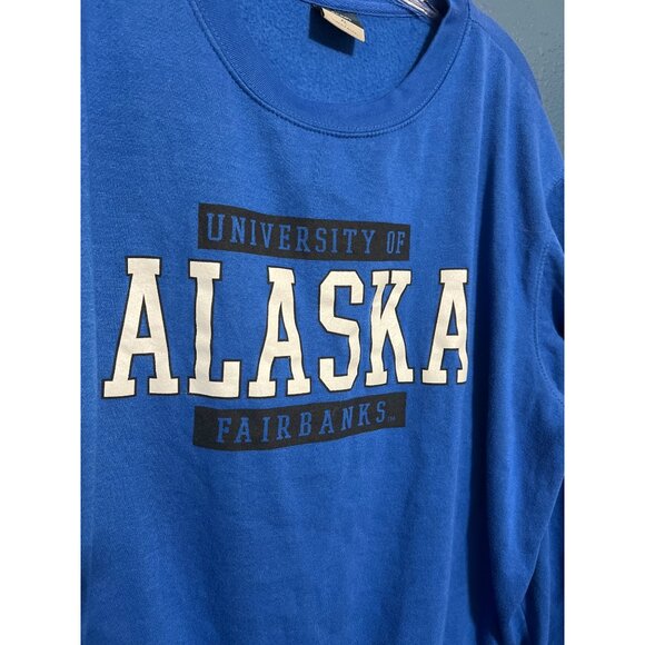 University Of Alaska Fairbanks Sweatshirt Women’s XXL/Mens XL - Picture 3 of 7